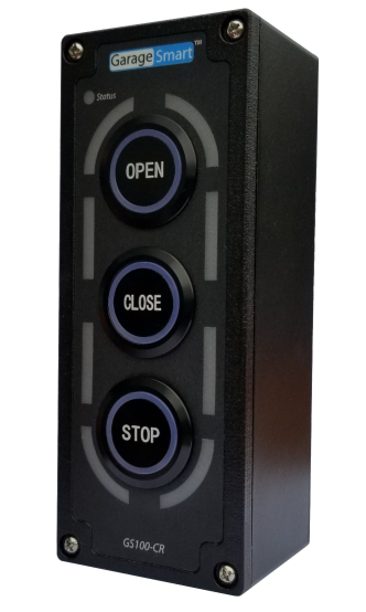 3-button commerical wifi garage door controller